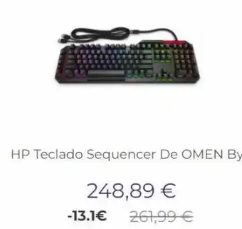 Teclado hp