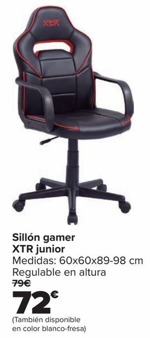Carrefour Sillón gamer xtr junior oferta