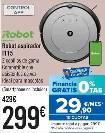 Carrefour Robot robot aspirador i115 oferta