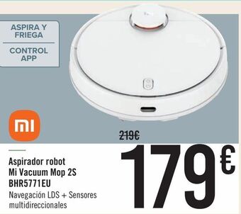 Carrefour Aspirador robot mi vacuum mop 2s bhr5771eu oferta