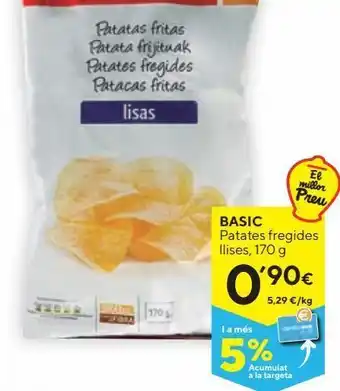 Caprabo Patatas fritas basic oferta