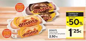 Caprabo Rosquillas donuts oferta