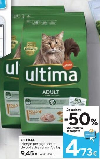 Caprabo Comida para gatos última oferta
