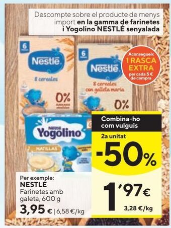 Caprabo Papilla nestlé oferta