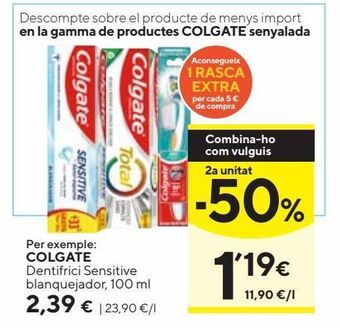 Caprabo Dentífrico colgate oferta