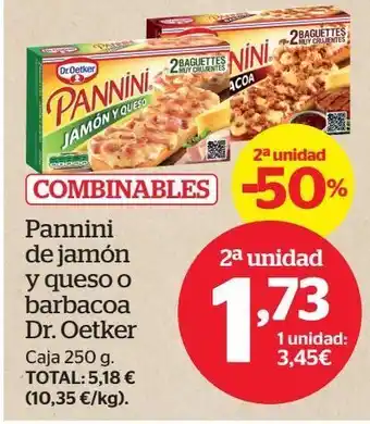 La Sirena Paninis dr oetker oferta