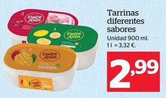 La Sirena Tarrina de helado oferta
