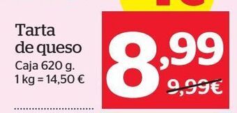 La Sirena Tarta de queso oferta