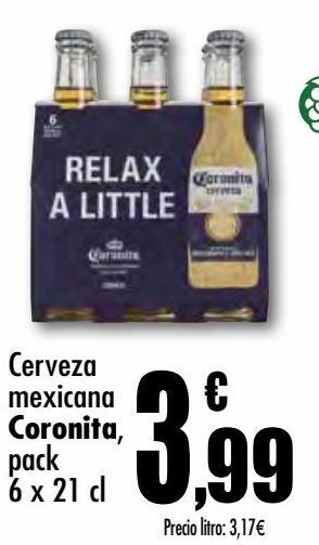 Unide Supermercados Cerveza mexicana coronita oferta