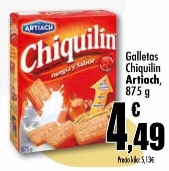 Unide Supermercados Galletas chiquilín artiach oferta