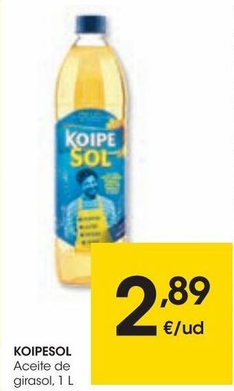 Eroski Koipesol aceite de girasol 1 l oferta