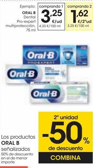 Eroski Oral b dental pro-expert multiprotección 75 ml oferta