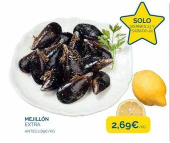 Supermercados La Despensa Mejillón extra oferta