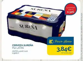 Supermercados La Despensa Cerveza sureña p12 latas oferta