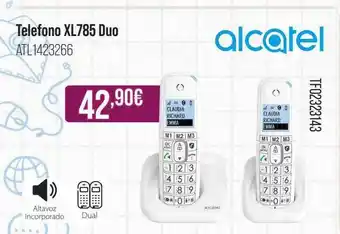 Telefono xl785 duo alcatel
