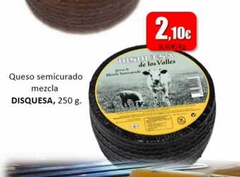 Super Alcoop Queso semicurado mezcla disquesa oferta