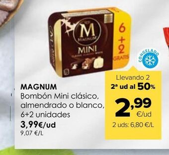 Autoservicios Familia Bombón helado magnum oferta