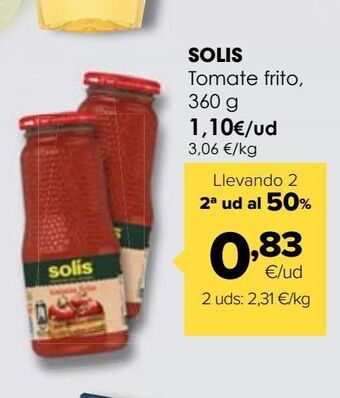 Autoservicios Familia Tomate frito solís oferta