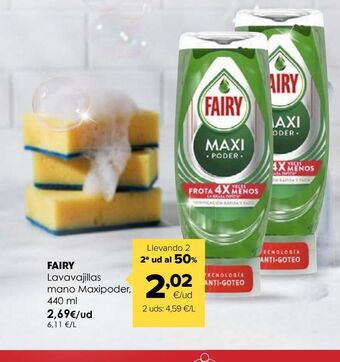 Autoservicios Familia Lavavajillas fairy oferta