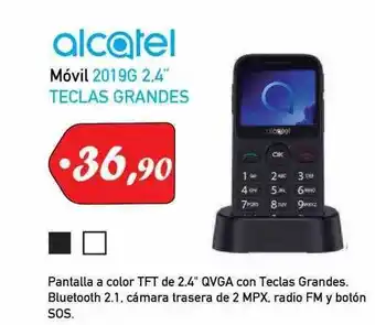Microsshop Alcatel móvil 2019g 2.4 oferta