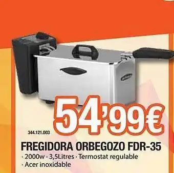 Expert Fregidora orbegozo fdr-35 oferta