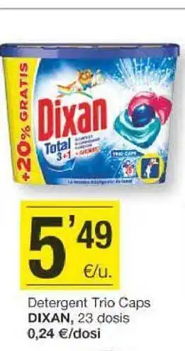 BonpreuEsclat Detergent trio caps dixan oferta