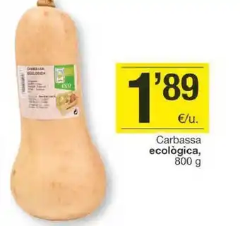 BonpreuEsclat Carbassa ecològica oferta