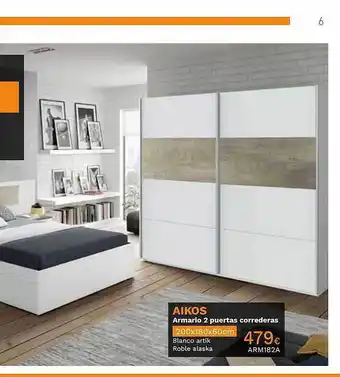 Mi Bricolaje Aikos armario 2 puertas correderas oferta