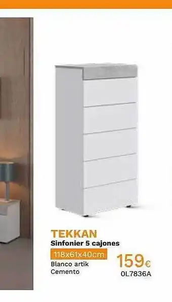 Mi Bricolaje Tekkan sinfonier 5 cajones oferta