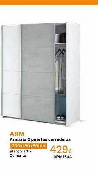 Mi Bricolaje Arm armario 2 puertas correderas oferta