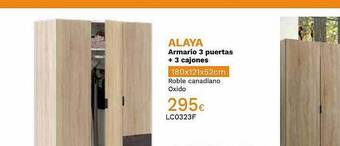 Mi Bricolaje Alaya armario 3 puertas + 3 cajones oferta
