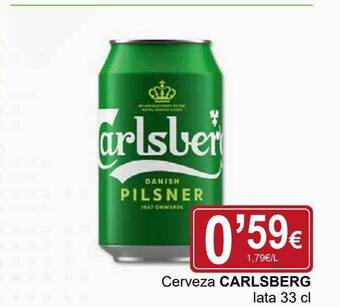 Supermercados Dani Cerveza carlsberg oferta