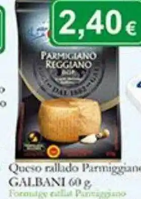 Supermercados Bip Bip Queso rallado parmiggiano galbani oferta