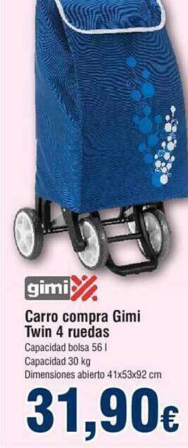 FROIZ Carro compra gimi twin 4 ruedas oferta