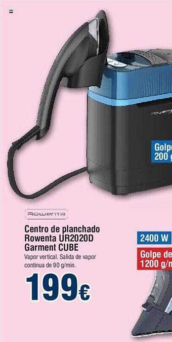 FROIZ Centro de planchado rowenta ur2020d garment cube oferta