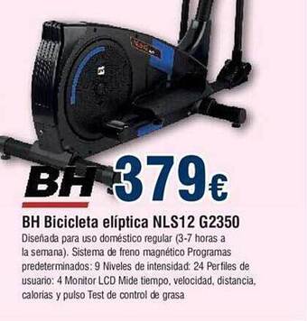 FROIZ Bh bicicleta elíptica nls12 g2350 oferta