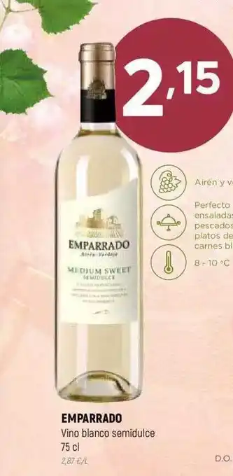 Coviran Emparrado blanco semidulce oferta