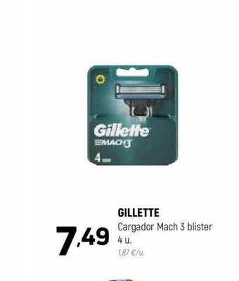 Coviran Gillette cargador mach 3 blister oferta
