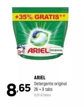 Coviran Ariel detergente original oferta