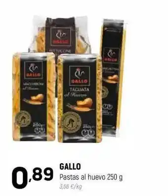 Coviran Gallo pastas al huevo oferta