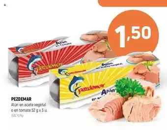 Coviran Pezdemar atún en aceite vegetal o en tomate oferta