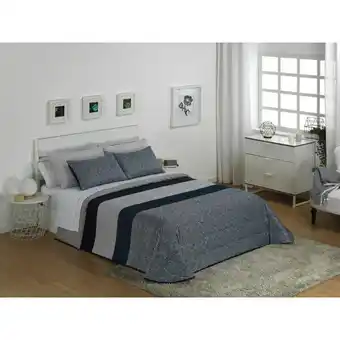 Centro Hogar Sanchez Colcha bouti para cama 180 gorbeia en color azul oferta