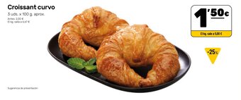 AhorraMas Croissant curvo oferta