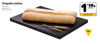 AhorraMas Chapata rústica oferta