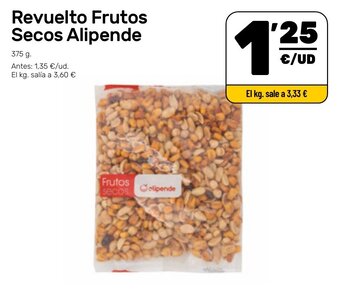 AhorraMas Revuelto frutos secos alipende oferta