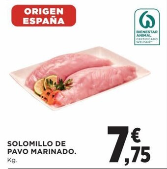 Hipercor Solomillo de pavo marinado oferta