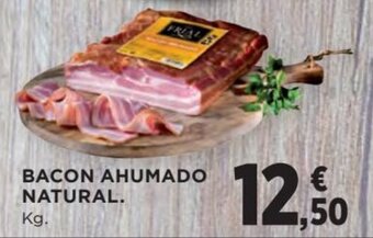 Hipercor Bacon ahumado natural oferta