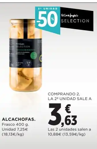 Hipercor Alcachofas oferta