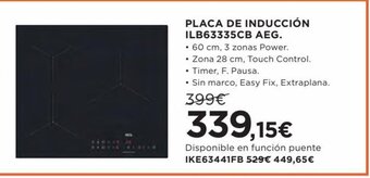 Hipercor Placa de Inducción oferta