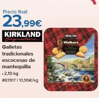 Costco Galletas Tradicionales Escocesas de Mantequilla oferta